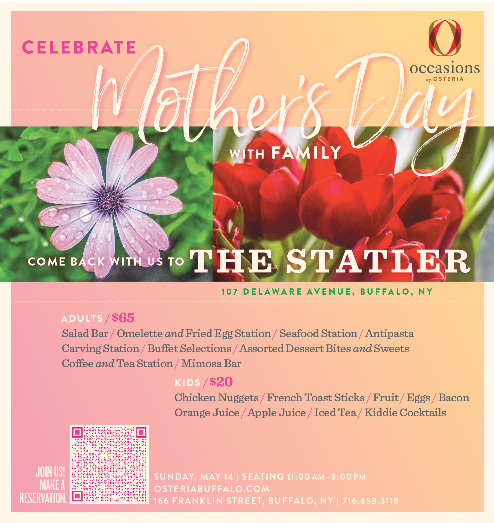 Celebrate Mother's Day at The Statler