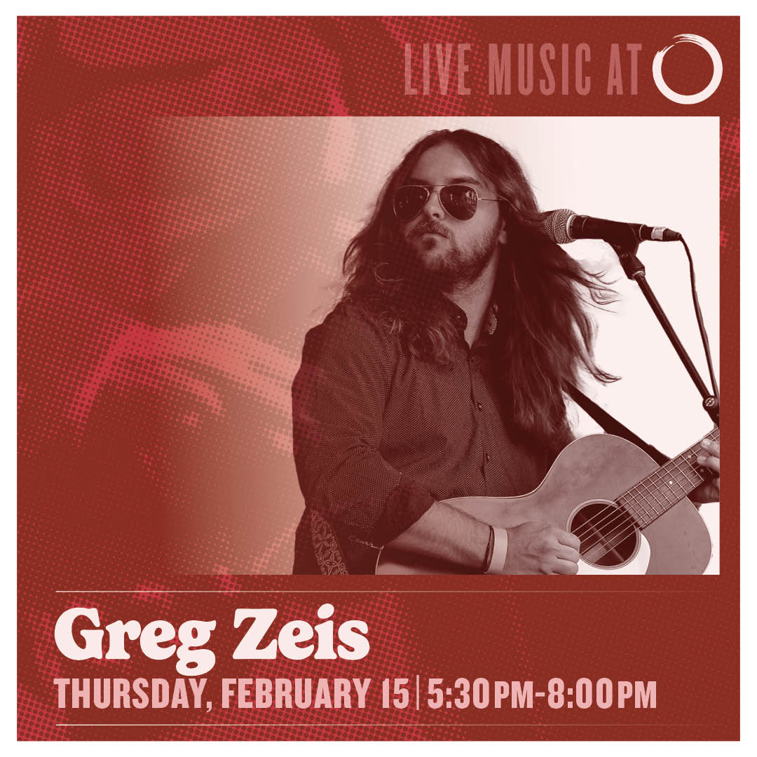 February Live Music Happy Hour with Greg Zeis
