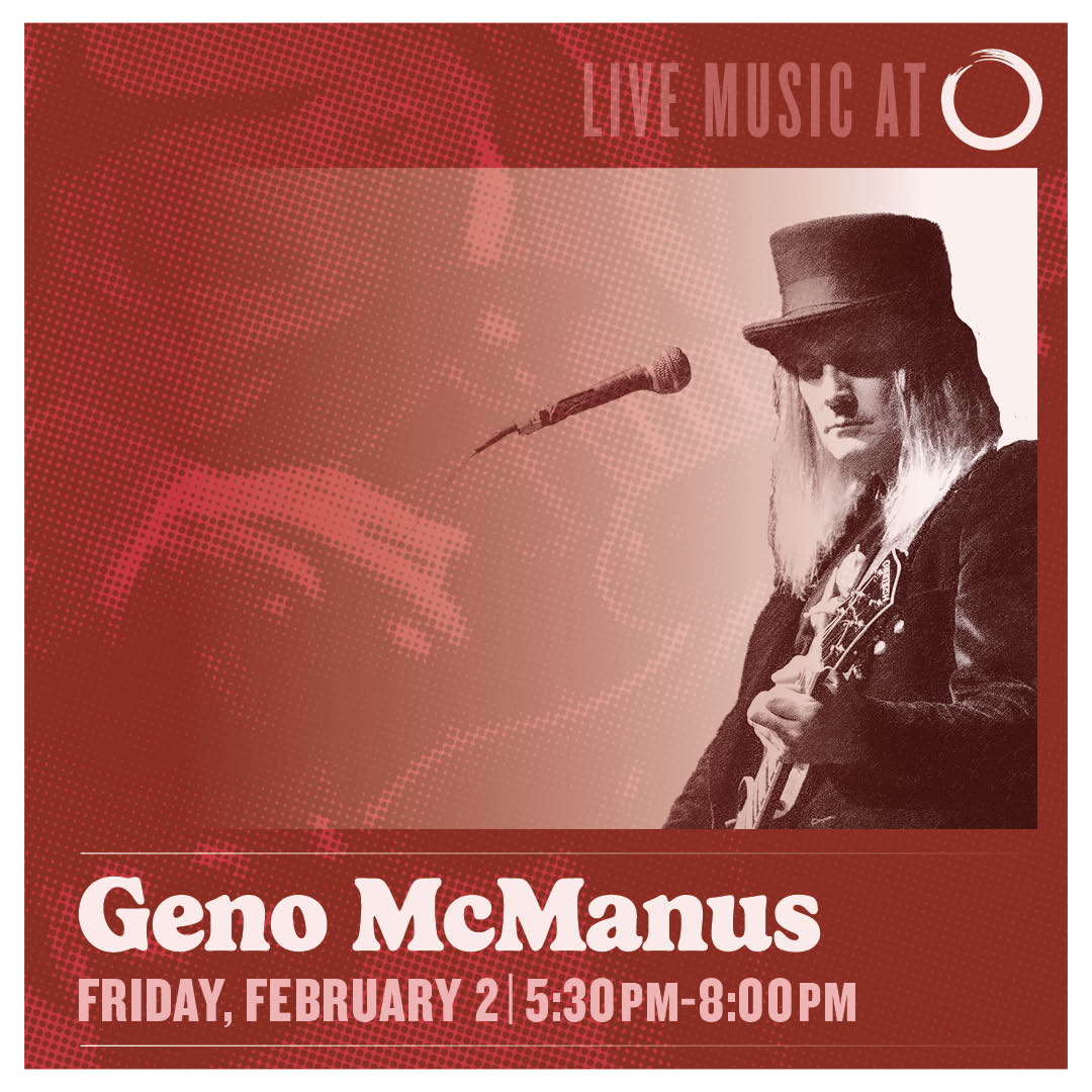 February Live Music Happy Hour with Geno McManus